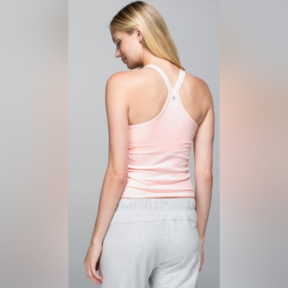 LULULEMON Ebb to Street Ribbed Racerback Size 10